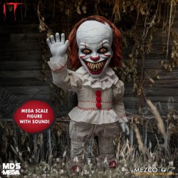 Ça : Chapitre 2 poupée parlante Designer Series Sinister Pennywise Mezco Toys