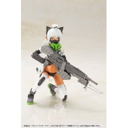 Frame Arms Girl figurine Plastic Model Kit Arsia Another Color & FGM148 Type Anti-Tank Missile Kotobukiya