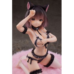 Original Character figurine Roar, Posing in Front of a Mirror - Ayaka-chan TPK-017 Pink Charm