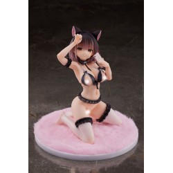 Original Character figurine Roar, Posing in Front of a Mirror - Ayaka-chan TPK-017 Pink Charm