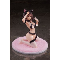 Original Character figurine Roar, Posing in Front of a Mirror - Ayaka-chan TPK-017 Pink Charm