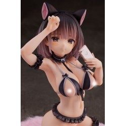 Original Character figurine Roar, Posing in Front of a Mirror - Ayaka-chan TPK-017 Pink Charm