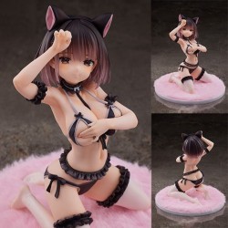 Original Character figurine Roar, Posing in Front of a Mirror - Ayaka-chan TPK-017 Pink Charm