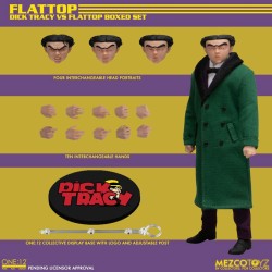 Dick Tracy figurines Dick Tracy vs Flattop Box Set Mezco Toys