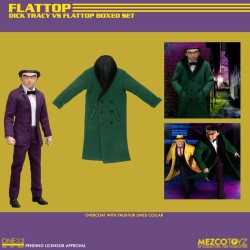 Dick Tracy figurines Dick Tracy vs Flattop Box Set Mezco Toys