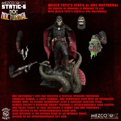 Original Character statuette Static-6 Rumble Society Doc Nocturnal Mezco Toys