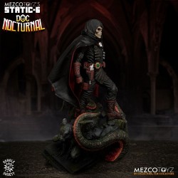 Original Character statuette Static-6 Rumble Society Doc Nocturnal Mezco Toys