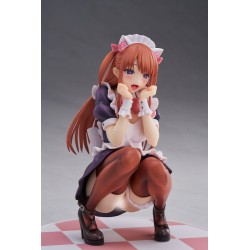 Original Character figurine Namatoro Maid Cafe Yui-Chan Pink Charm