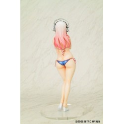 Nitro Super Sonic figurine Super Sonico Paisura Bikini Ver. Re-Run Kaitendoh