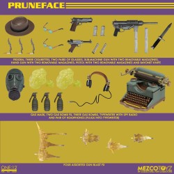 Dick Tracy figurine 1/12 Pruneface Mezco Toys