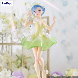 Re: Zero figurine Trio-Try-iT Rem Flower Dress Furyu