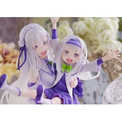 Re:Zero Starting Life in Another World figurine Emilia & Childhood Emilia Sega