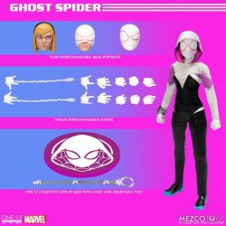 Marvel figurine Ghost-Spider from Earth-65 Mezco Toys