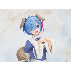 Re:Zero figurine Coreful Rem Memory Snow Puppy  Ver. Taito