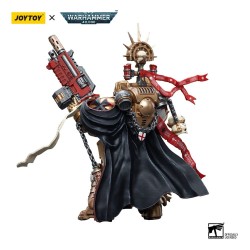 Warhammer 40k figurine 1/18 Black Templars High Marshal Helbrecht Joy Toy