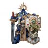 Warhammer 40k figurine Ultramarines Primaris Captain with Relic Shield and Power Sword Joy Toy