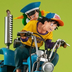 Dragonball Z Desktop Real McCoy EX diorama Son Goku & Son Gohan & Robot with two legs Megahouse