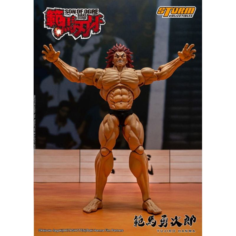 Baki figurine Yujiro Hanma Storm Collectibles - France Figurines