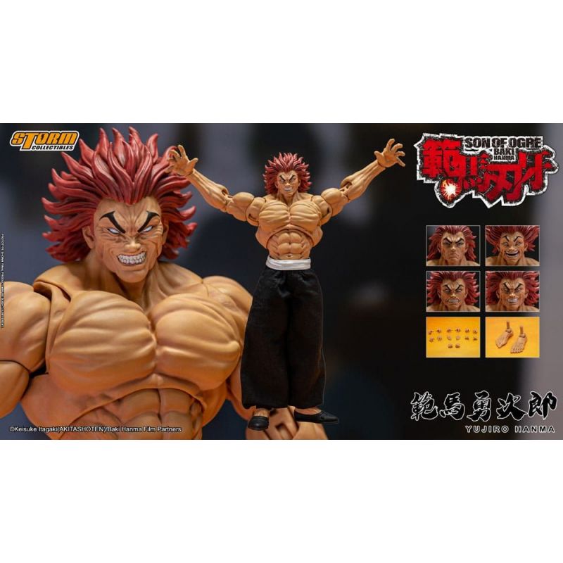 Baki figurine Yujiro Hanma Storm Collectibles - France Figurines