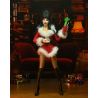 Elvira, Mistress of the Dark figurine Clothed Very Scary Xmas Elvira Neca