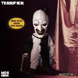 Terrifier poupée MDS Mega Scale Art the Clown with Sound Mezco Toys