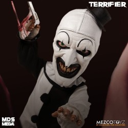 Terrifier poupée MDS Mega Scale Art the Clown with Sound Mezco Toys