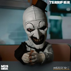 Terrifier poupée MDS Mega Scale Art the Clown with Sound Mezco Toys