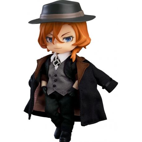 Bungo Stray Dogs figurine Nendoroid Doll Chuya Nakahara Orange Rouge