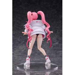 Original Character figurine Rampaging Twin-tail Arisa Bibi Buttons