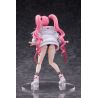 Original Character figurine Rampaging Twin-tail Arisa Bibi Buttons