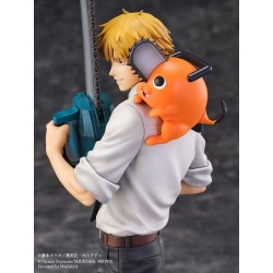 Chainsaw Man figurine Luminasta Denji & Pochita Sega