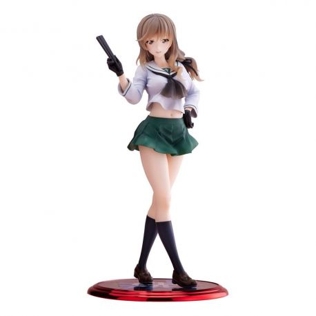 Girls und Panzer Senshadou Daisakusen figurine Chiyo Shimada Wave Corporation