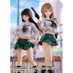 Girls und Panzer Senshadou Daisakusen figurine Chiyo Shimada Wave Corporation