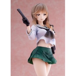 Girls und Panzer Senshadou Daisakusen figurine Chiyo Shimada Wave Corporation