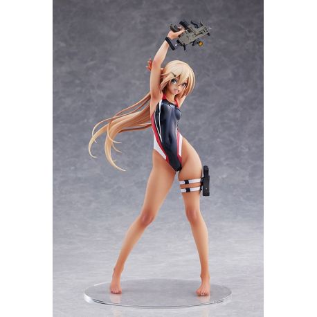 Arms Note figurine Kouhai-chan of the Swim Club Red Line Swimsuit Ver. Amakuni