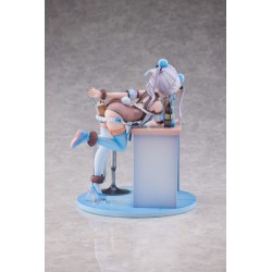 Original Character figurine Blue Panda Coffee by Henriita Hotvenus