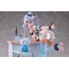 Original Character figurine Blue Panda Coffee by Henriita Hotvenus