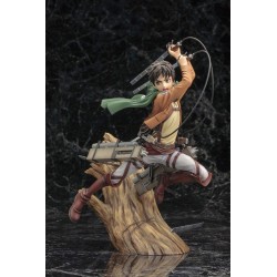 Attack on Titan figurine ARTFXJ Eren Yeager Renewal Package Ver. Kotobukiya