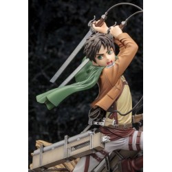 Attack on Titan figurine ARTFXJ Eren Yeager Renewal Package Ver. Kotobukiya