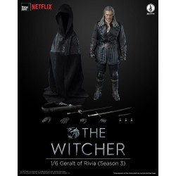 The Witcher Season 3 figurine Geralt of Rivia ThreeZero