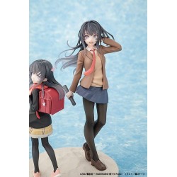 Rascal Does Not Dream of a Knapsack Kid figurine Mai Sakurajima High School Graduation Ver. & Knapsack Kid Kadokawa