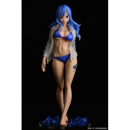 Fairy Tail figurine Juvia Lockser Gravure_Style Sheer Wet Shirt SP Orca Toys