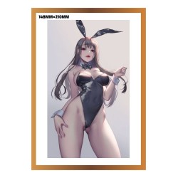 Original Character figurine Bunny Girl illustration by Lovecacao Magi Arts