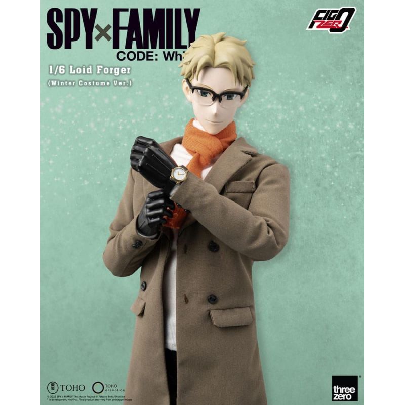 Spy x Family figurine FigZero Loid Forger (Winter Costume Ver ...