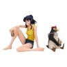 Rebuild of Evangelion figurine Gals Misato Katsuragi & Pen Pen Vol. 2 Megahouse