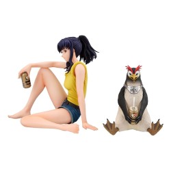 Rebuild of Evangelion figurine Gals Misato Katsuragi & Pen Pen Vol. 2 Megahouse