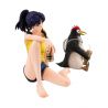 Rebuild of Evangelion figurine Gals Misato Katsuragi & Pen Pen Vol. 2 Megahouse