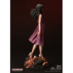 Junji Ito x Yoshiki Fujimoto Collaboration figurine Tomie Mamegyorai