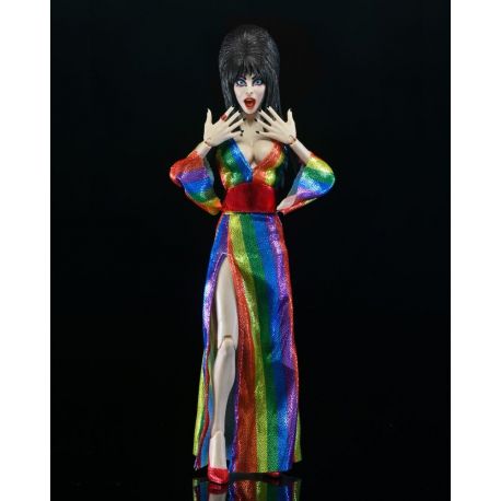 Elvira, Mistress of the Dark figurine Clothed Over the Rainbow Elvira Neca