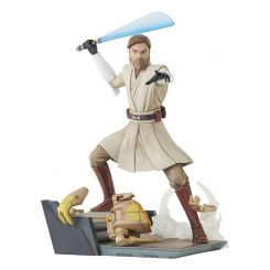 Star Wars: The Clone Wars Deluxe Gallery statuette General Obi-Wan Kenobi Gentle Giant